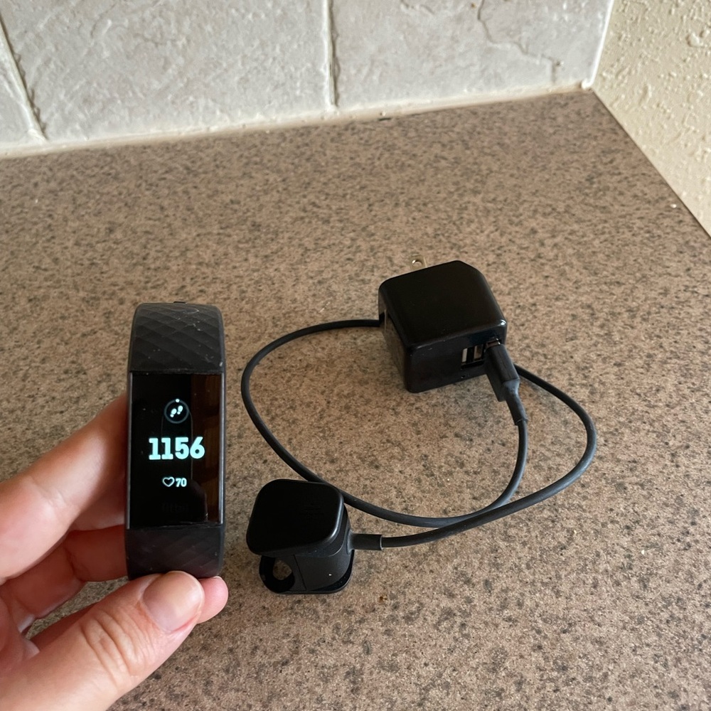 Fitbit Charge 3 Fitness Activity Tracker - Graphite/Black